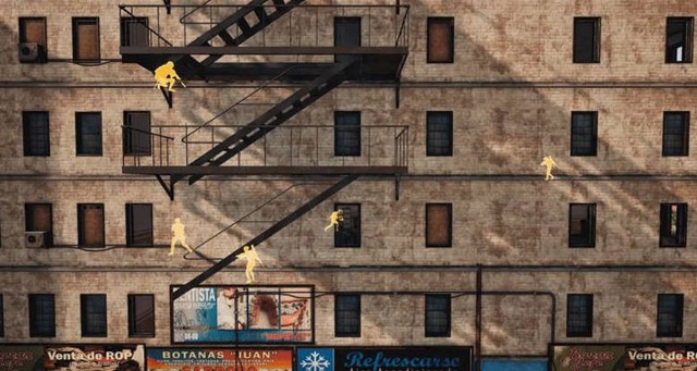 Độc đáo tựa game 2D S.W.AT. - PUBG dẹt chơi trên tòa chung cư với chế độ nhìn xuyên tường - Ảnh 2.