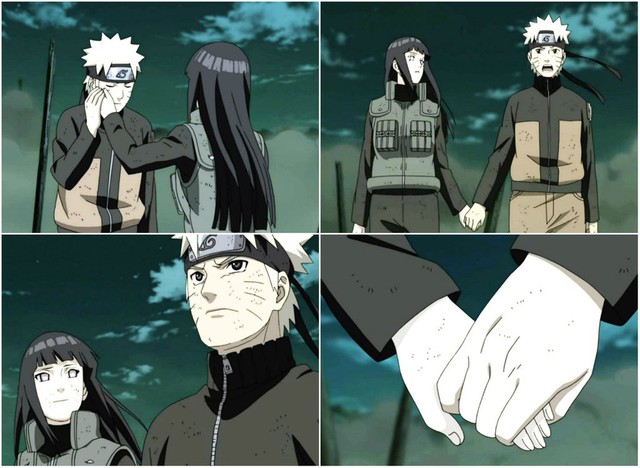 Hinata nhiều lần bị kẻ xấu “bắt nạt” và Naruto đều có mặt để cứu vợ, nhưng có một lần mà cậu ta cũng phải… bó tay - Ảnh 1.