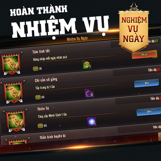 Mẹo lên Level thần tốc trong Chiến Thần Vô Song dành cho game thủ đua Top - Ảnh 6.