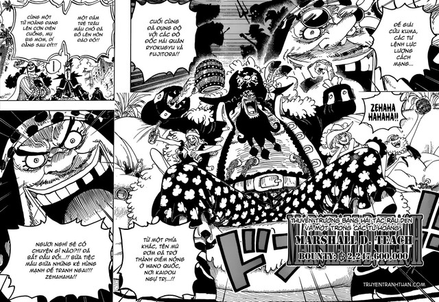 One Piece 925: Cửu vĩ hồ ly xuất hiện - Tứ Hoàng Râu Đen gây sốc khi vượt mặt Luffy trở thành kẻ có mức truy nã cao nhất truyện - Ảnh 5.