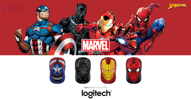 Logitech giới thiệu bộ chuột siêu anh hùng Marvel độc đáo tại Việt Nam - Ảnh 1.