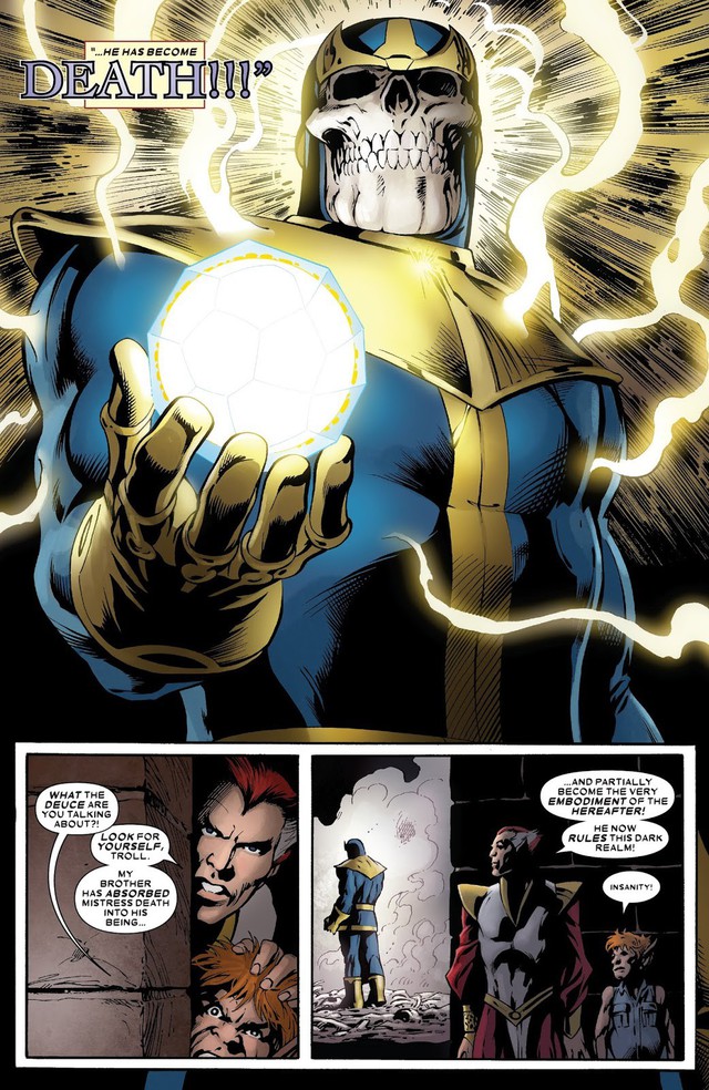 Sau tất cả, Thanos sẽ lật đổ Chúa trời The One Above All để trở thành thực thể hùng mạnh nhất của vũ trụ Marvel - Ảnh 6.