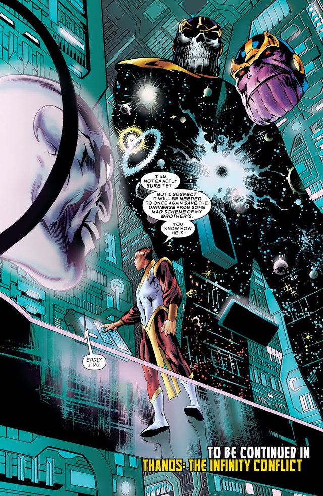 Sau tất cả, Thanos sẽ lật đổ Chúa trời The One Above All để trở thành thực thể hùng mạnh nhất của vũ trụ Marvel - Ảnh 2.