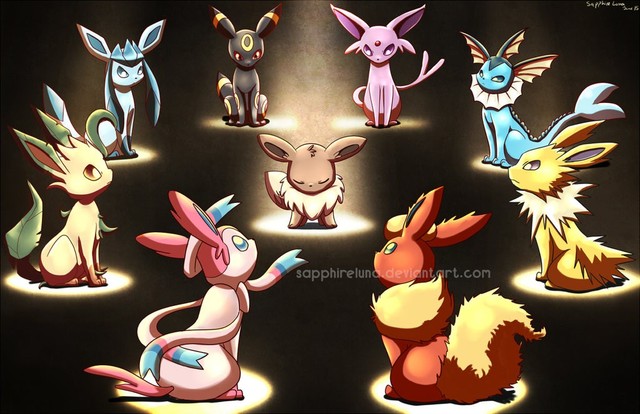 Bộ tranh vẽ tuyệt đẹp về Eeveelution, dòng họ độc nhất vô nhị trong thế giới Pokemon - Ảnh 13.