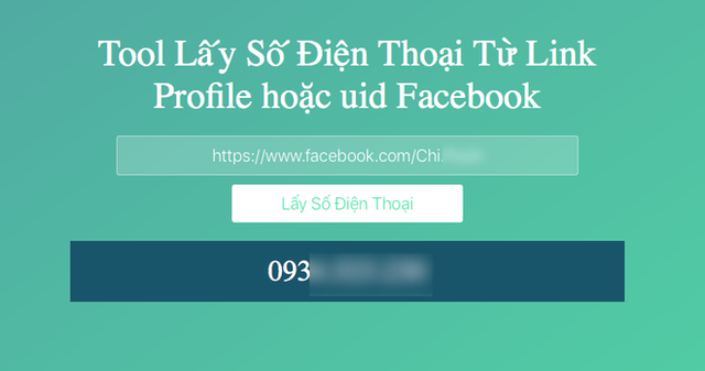 Xuất hiện công cụ cho phép lấy số điện thoại từ bất kỳ profile Facebook nào, kể cả khi số điện thoại không được công khai - Ảnh 2.