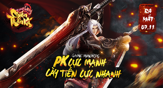 MMORPG “PK cực mạnh, cày tiền cực nhanh” Chiến Thần Ký chính thức ra mắt trang landing, ấn định ra mắt ngày 07/11/2018 - Ảnh 1.