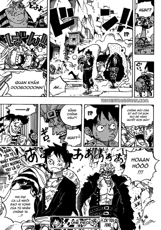 One Piece 926: Bóng ma bí ẩn xuất hiện - Dù ở trong tù nhưng Luffy và Kid vẫn sướng như tiên - Ảnh 10.