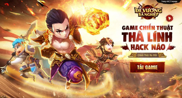 Game chiến thuật thả lính “hack não” Đế Vương Bá Nghiệp chính thức mở landing, ấn định 05/12 ra mắt - Ảnh 1.