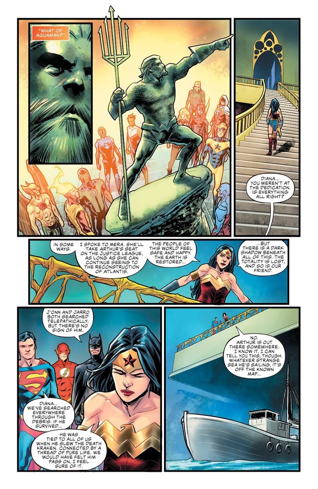 Aquaman - Drowned Earth: Khi các siêu anh hùng bị biến thành cá còn Superman trở thành... hải tặc - Ảnh 11.