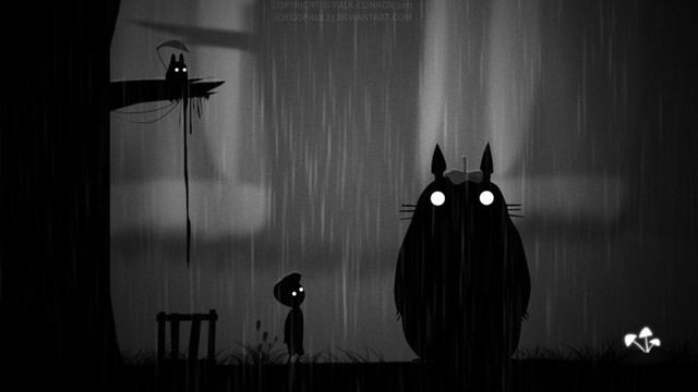 Giật mình khi chú mèo đáng yêu trong My Neighbor Totoro biến hình thành... thần chết - Ảnh 9.