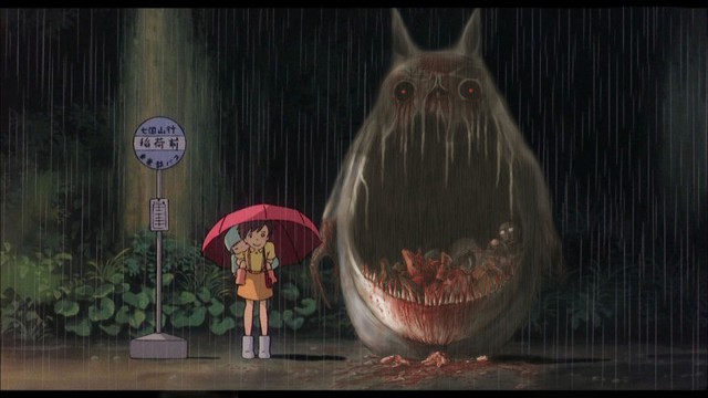 Giật mình khi chú mèo đáng yêu trong My Neighbor Totoro biến hình thành... thần chết - Ảnh 7.