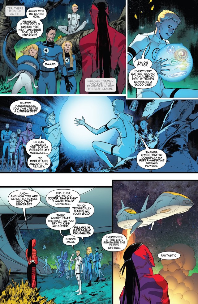 Franklin Richards, dị nhân quyền năng nhất vũ trụ Marvel với sức mạnh khiến Thanos phải dè chừng - Ảnh 16.