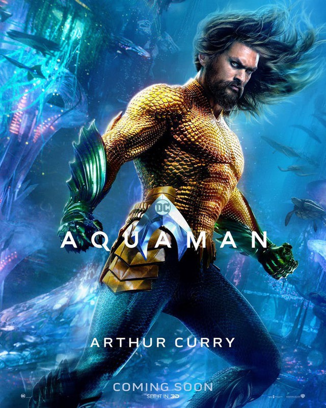 Bất ngờ tung poster mới, nhưng điều khiến người hâm mộ phấn khích không phải Aquaman mà chính là Mera, nữ thủy thần tóc đỏ gợi cảm - Ảnh 2.