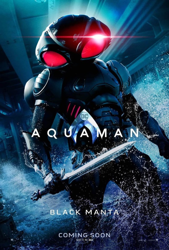 Bất ngờ tung poster mới, nhưng điều khiến người hâm mộ phấn khích không phải Aquaman mà chính là Mera, nữ thủy thần tóc đỏ gợi cảm - Ảnh 3.