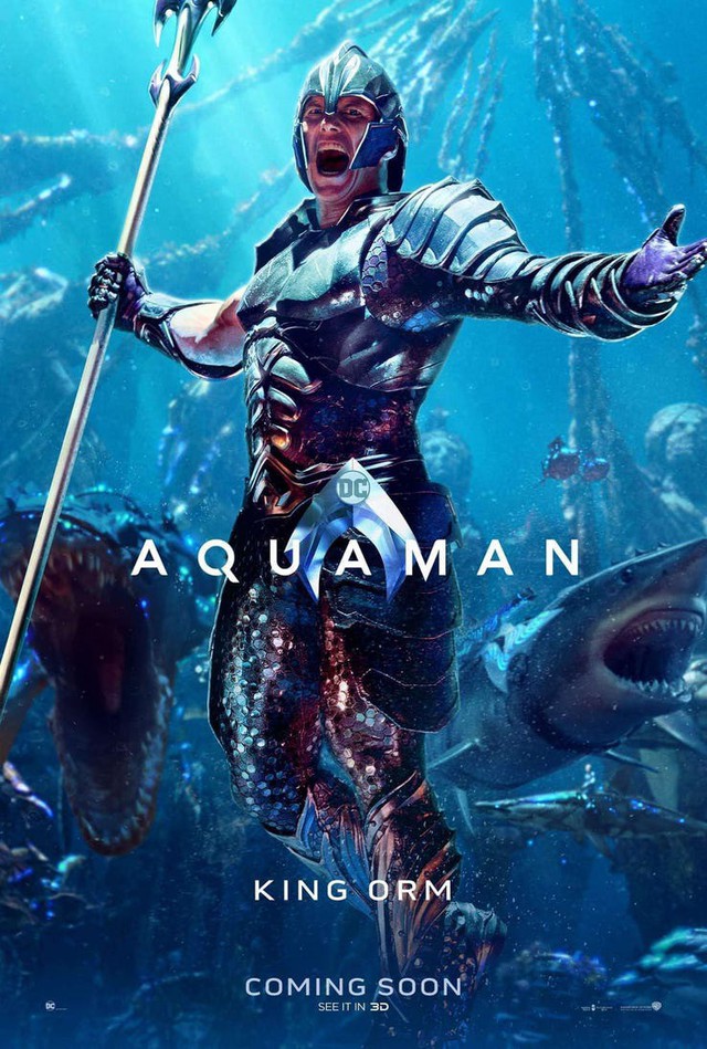 Bất ngờ tung poster mới, nhưng điều khiến người hâm mộ phấn khích không phải Aquaman mà chính là Mera, nữ thủy thần tóc đỏ gợi cảm - Ảnh 5.