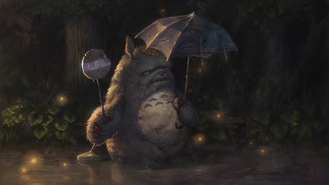 Giật mình khi chú mèo đáng yêu trong My Neighbor Totoro biến hình thành... thần chết - Ảnh 5.