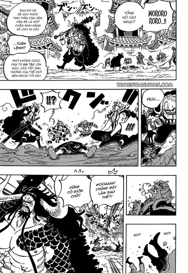 One Piece 924: Luffy bị bắt giam - Hé lộ 2 nhân vật sở hữu Haki Bá Vương - Ảnh 3.