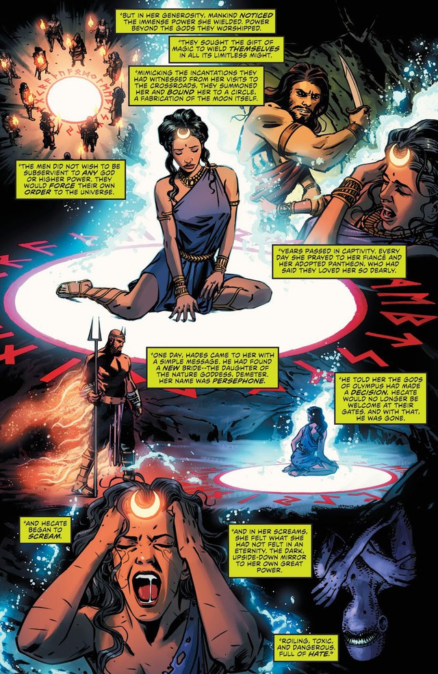 The Witching Hour: Khi Wonder Woman biến hình thành... Super Saiyan để giải cứu thế giới phép thuật - Ảnh 8.