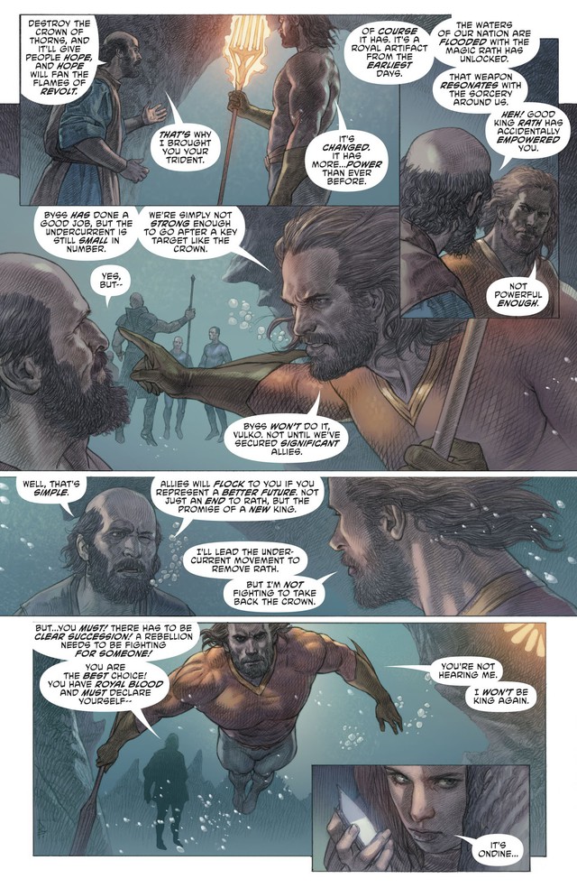 Điểm mặt chỉ tên những thanh Trident đầy sức mạnh mà Aquaman sử dụng để xưng bá Thất Hải - Ảnh 4.