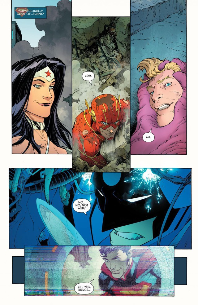 5 chiến giáp siêu khủng Batman từng sở hữu: Bộ thứ 3 đã hạ gục những siêu anh hùng mạnh nhất thế giới như Aquaman và Superman - Ảnh 6.
