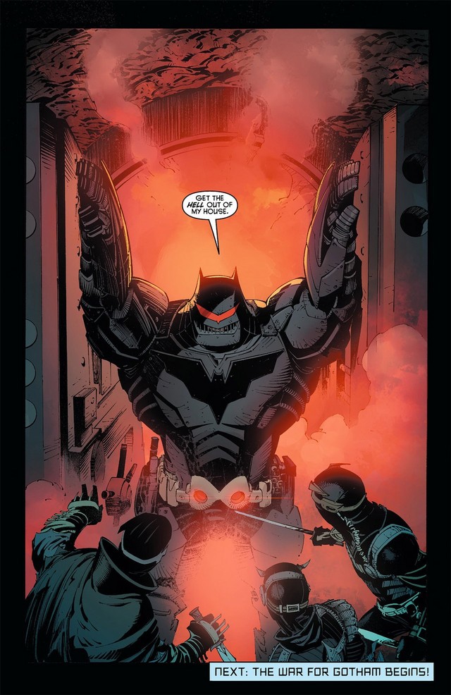 5 chiến giáp siêu khủng Batman từng sở hữu: Bộ thứ 3 đã hạ gục những siêu anh hùng mạnh nhất thế giới như Aquaman và Superman - Ảnh 1.