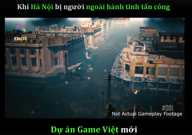 Xuất hiện dự án game Việt mới, lấy đề tài Hà Nội bị người ngoài hành tinh tấn công - Ảnh 1.