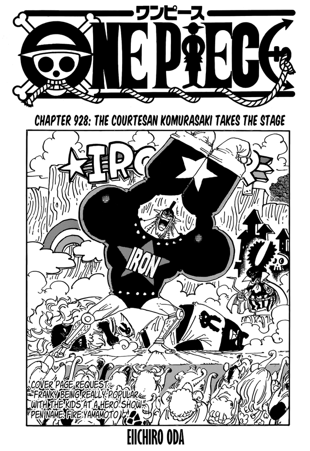 One Piece 928: Hé lộ nguyên nhân khiến Kid mất đi cánh tay - Quý hoa Komurasaki thực chất là một kĩ nữ chuyên lừa đàn ông? - Ảnh 1.