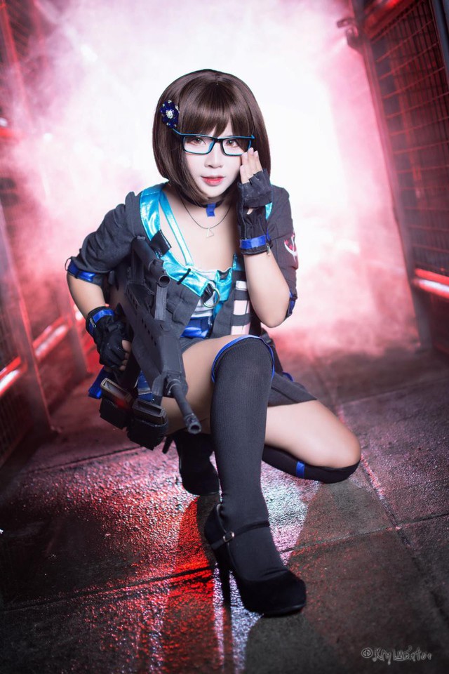 Lác mắt với bộ ảnh Cosplay cô nàng SAR-21 trong Girls Frontline của nữ Coser xinh đẹp người Việt - Ảnh 6.