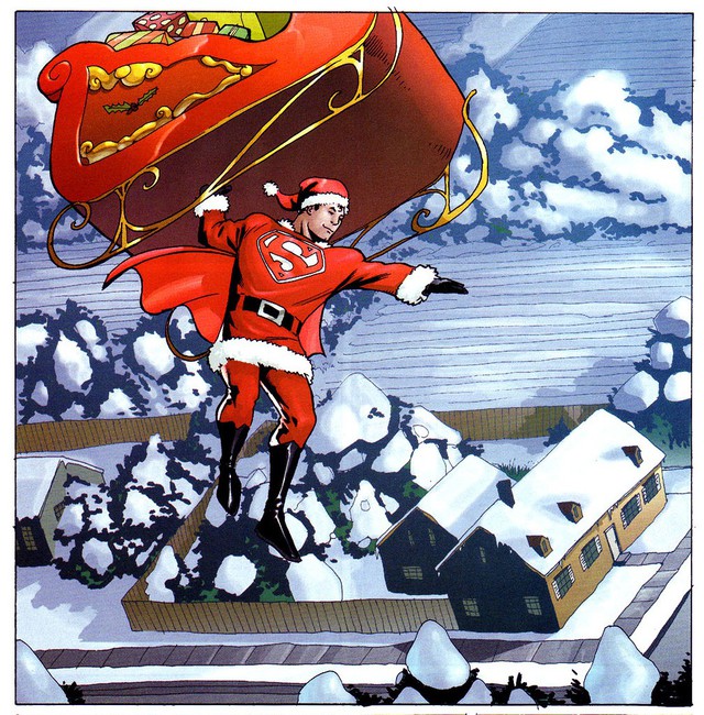 Đóng giả làm Ông già Noel trong đêm Giáng Sinh, Batman bị Superman tẩn vì tội lừa đảo - Ảnh 2.