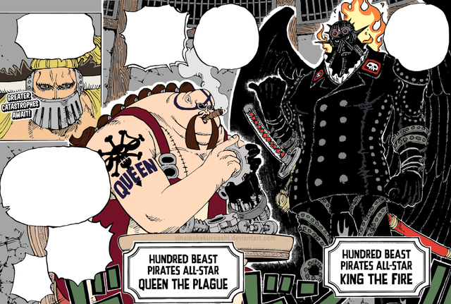 One Piece: Queen Bệnh Dịch đã ăn trái ác quỷ hệ Zoan Bọ Cạp, sở hữu năng lực bá đạo như một chỉ huy quân cách mạng? - Ảnh 1.