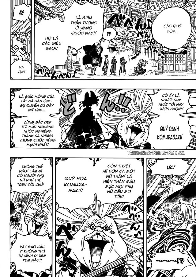One Piece 927: Sanji xuất chiêu - Tướng quân Orochi lộ diện dưới hình dạng... rồng 5 đầu! - Ảnh 8.