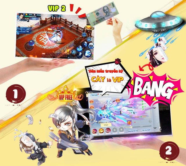 Top game mobile cho “dân cày” khiến người người nhà nhà đều ham