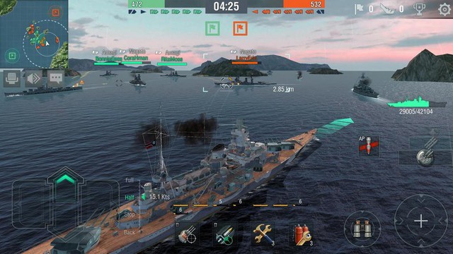 Tải ngay World of Warships Blitz - Phiên bản mobile của game hải chiến đình đám PC