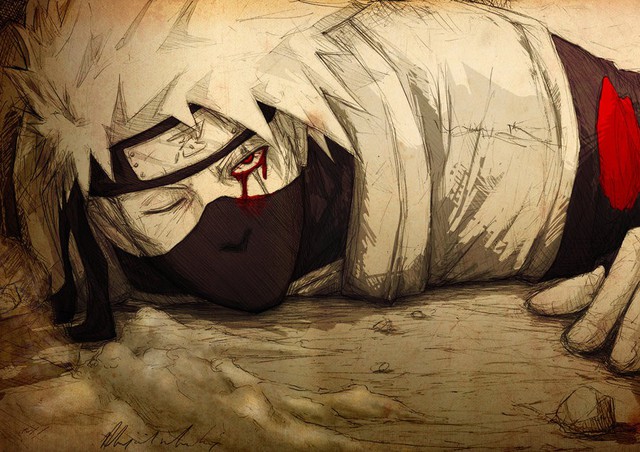 Những bức ảnh về Kakashi trong Naruto được vẽ bằng chì đẹp đến ngỡ ngàng