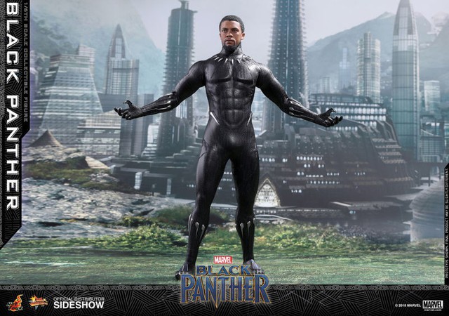 Chiêm ngưỡng mô hình siêu anh hùng Báo Đen Black Panther chân thực đến từng... lỗ chân lông