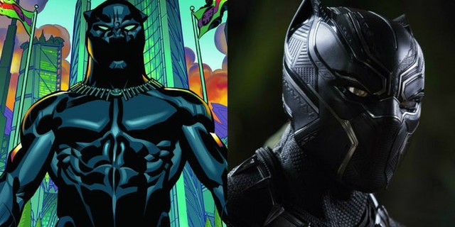Black Panther trong phim và truyện.