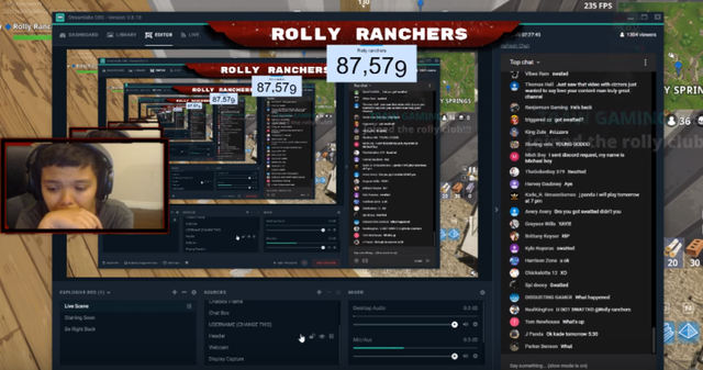  Peter “Rolly Ranchers” Varady - Nam streamer 12 tuổi nhận được tới 80.000 lượt subcribers sau khi chơi game với Cizzorz 