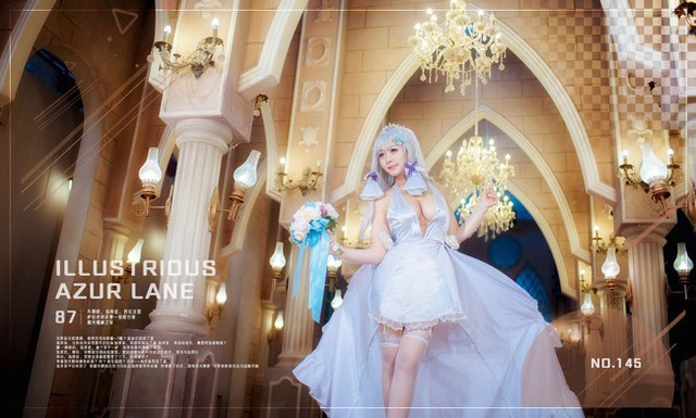 Bỏng mắt với bộ ảnh cosplay tuyệt đẹp về kiều nữ HMS Illustrious trong game Azur Lane