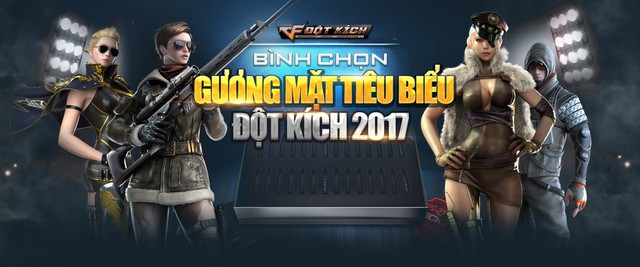 Gương mặt Đột Kích tiêu biểu 2017: Bất ngờ khi đôi tình nhân dành được cả 2 giải Chủ tịch LMĐK xuất sắc