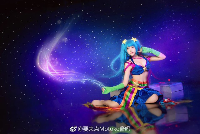 Tuyệt vời cosplay Sona Giả Lập cực dễ thương trong Liên Minh Huyền Thoại