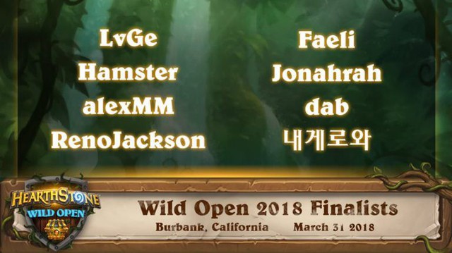  RenoJackson - Ngô Minh Đức xuất sắc dành vị trí trong Top 8 game thủ tài năng sẽ tham gia vòng Chung Kết Hearthstone Wild Open 2018 