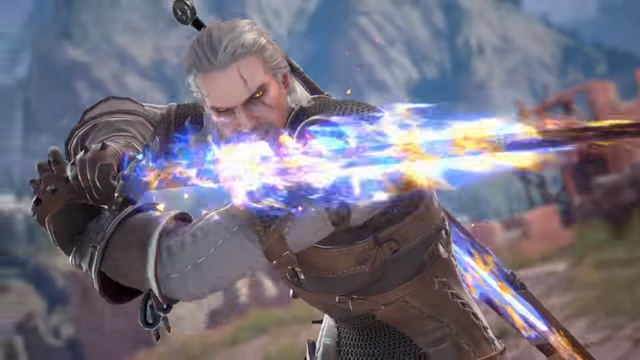 Geralt “The Witcher” chính thức xuất hiện trong bom tấn SoulCalibur VI