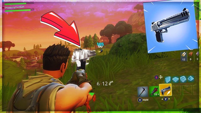 Fortnite - Hướng dẫn sử dụng Hand Cannon, vũ khí tối thượng sắp ra mắt