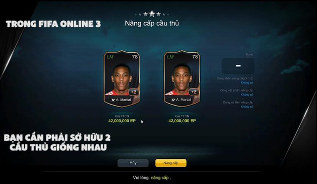  Đập thẻ mà không rõ tỉ lệ thành công sẽ trở thành dĩ vãng trong FIFA Online 3! 