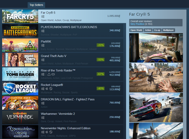 Vượt qua PUBG, Far Cry 5 đang là tựa game hot nhất trên Steam trong những ngày qua