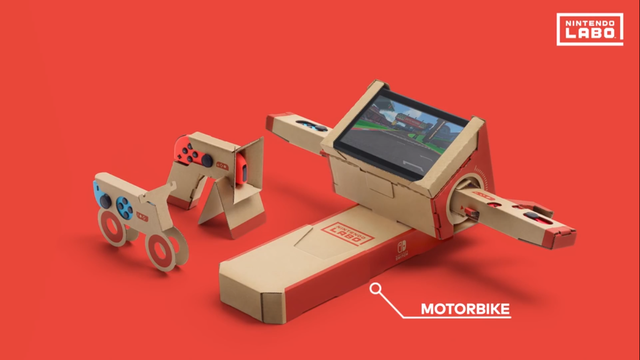  Đua xe máy chân thực hơn bao giờ hết với Nintendo Labo 