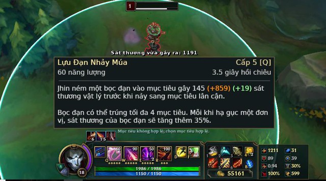 LMHT: Jhin bị lỗi khi lên Cuồng Đao Guinsoo, một phát bắn gần 3000 damage, gamer chơi ngay trước khi Riot fix