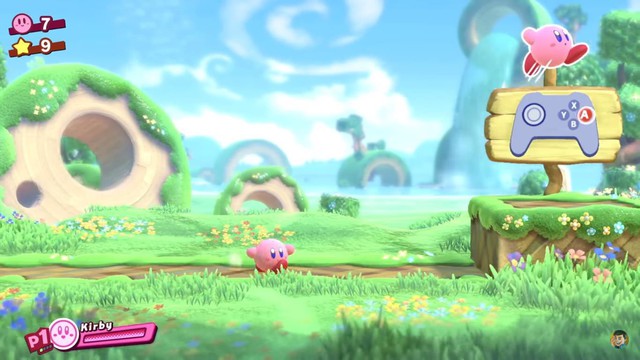  Nhân vật chính Kirby của chúng ta- nhìn như một chú lợn hồng nhỉ 