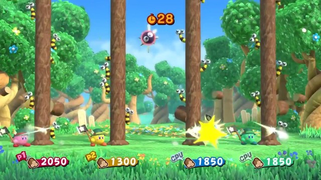  Những mini game là một phần không thể thiếu của Kirby Star Allies 