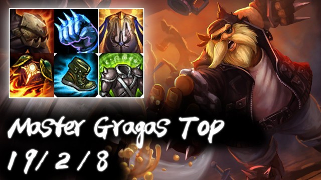  Gragas đã quay trở lại vị trí đường trên. 